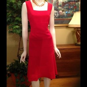 Anne Klein Dark Orange dress Size 12