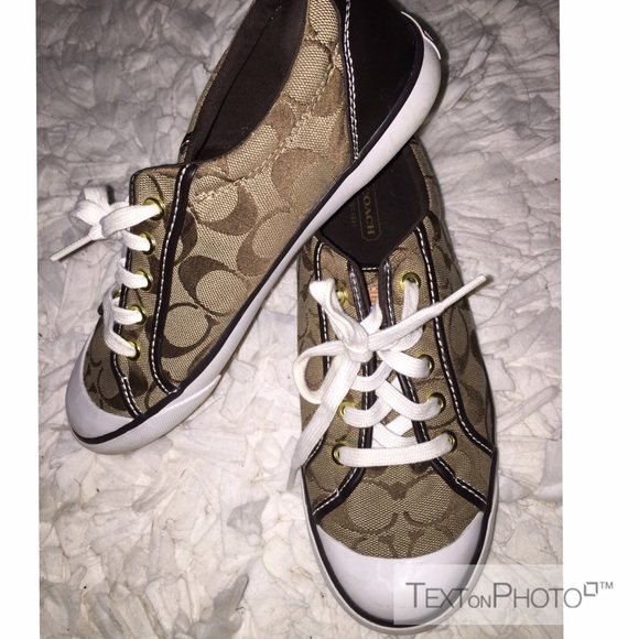 Coach tennis shoes