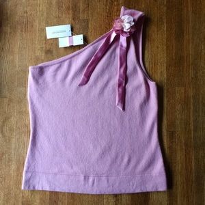 Banana Republic One Shoulder Knit Top