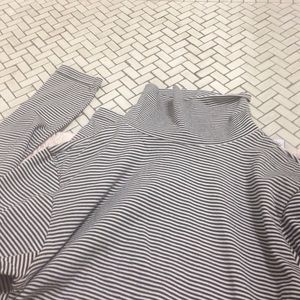 striped turtleneck