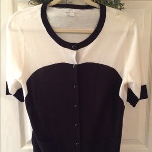 NWOT button down shirt sleeve sweater