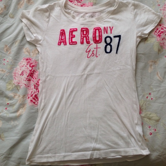 Aeropostale White Tee