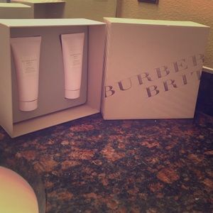 Burberry Brit, 2 Perfumed body lotion, and box!