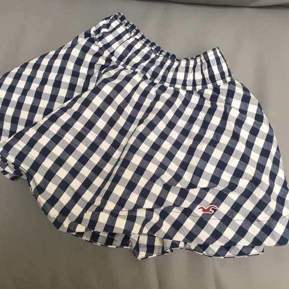 Hollister Gingham Skirt