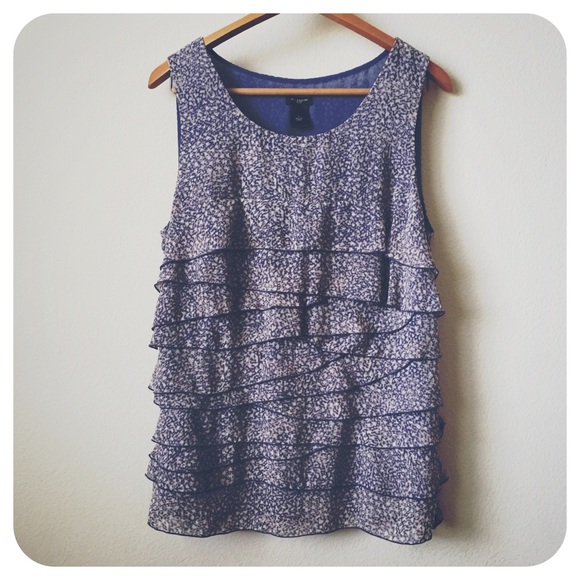 Ann Taylor Tops - Gorgeous ruffled floral blouse