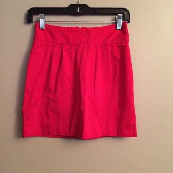 Urban Outfitters red skirt