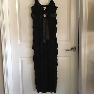 Formal black dress