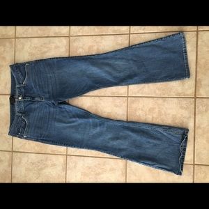 WHBM Skinny Flare Jeans