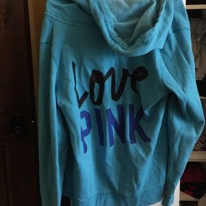 PINK zip hoodie
