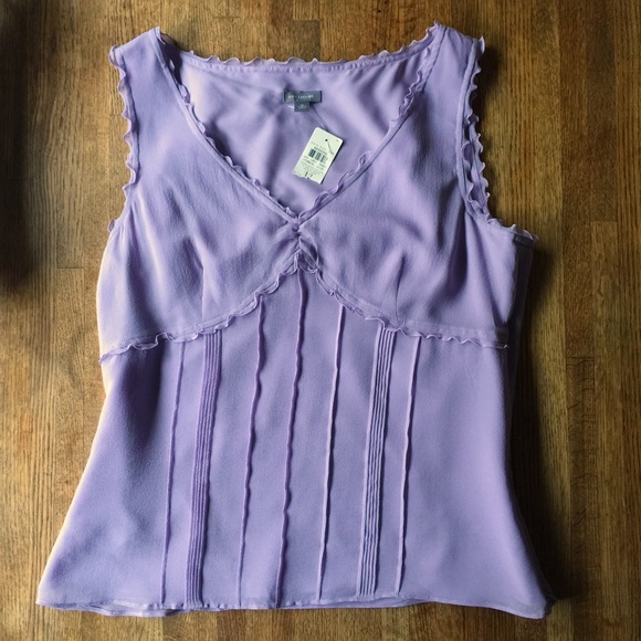Ann Taylor Violet Sleeveless Blouse