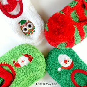 NWT Non Slip Fuzzy Sock Bundle 4 pairs
