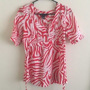 Quarter sleeve blouse