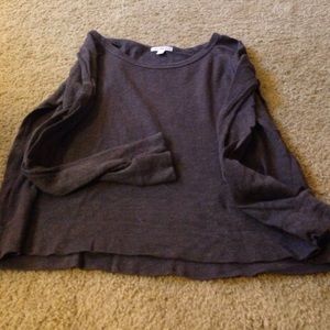 James Perse Navy Sweatshirt