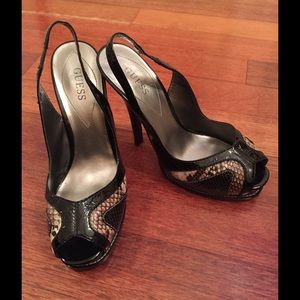 GUESS black heels