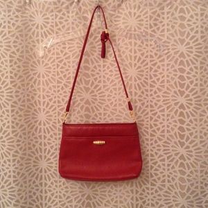 Laura Scott Vintage Red Purse