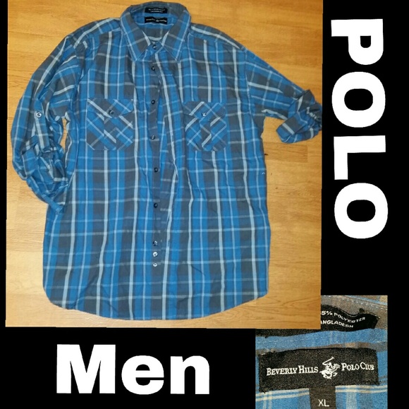 Polo Ralph Lauren Other - ❌Sold❌ Men xl plaid polo button up top