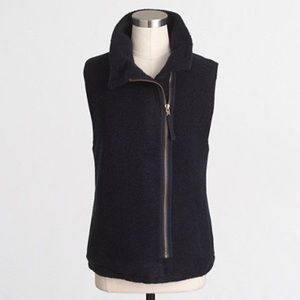 J.Crew Wool & Sherpa Vest