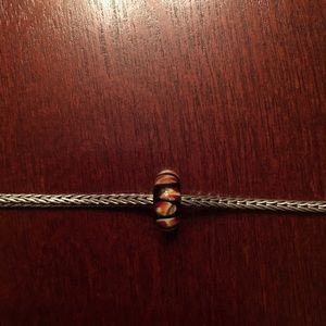 Authentic Trollbeads Leopard Glass Bead