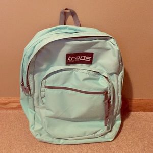 Mint Blue Jansport Backpack
