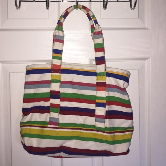 Rainbow beach tote