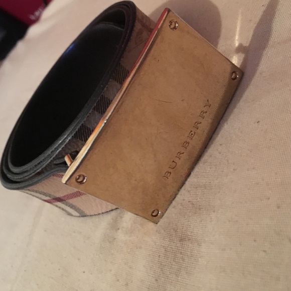 Authentic Burberry belt