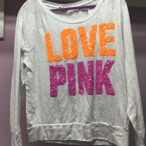 Pink long sleeve shirt