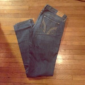 Super low waist Hollister jeans