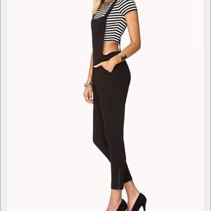 Black dressy overalls