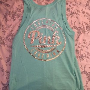Victoria secrets pink size XS Aqua bling