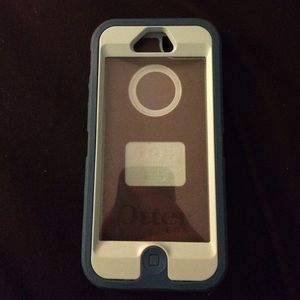 Teal and blue IPhone 5/5s Otterbox