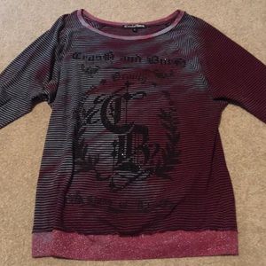 Crash&Burn 3/4 sleeve t-shirt