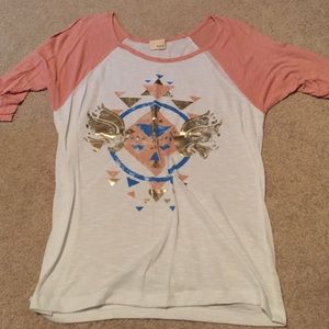 Daytrip 3/4 sleeve t-shirt