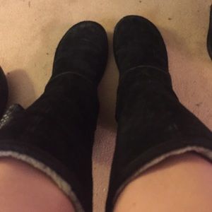 Black ugg boots!