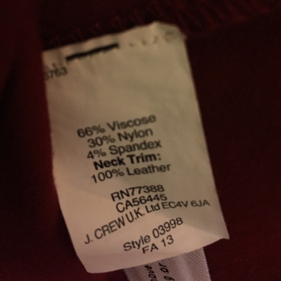 ️🚫SOLD IN BUNDLE🚫 MADEWELL Leather Trim Dress - Picture 4 of 4