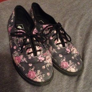 Floral Vans