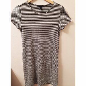 💫 black & white striped tshirt dress 💫