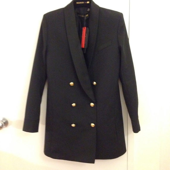 Balmain x HM blazer New