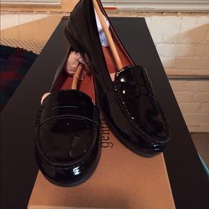 Black Patent Leather Loafers