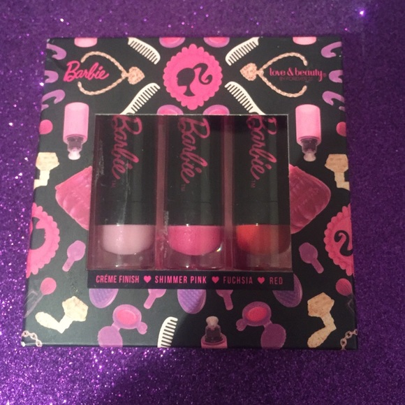 Barbie Lipstick Set