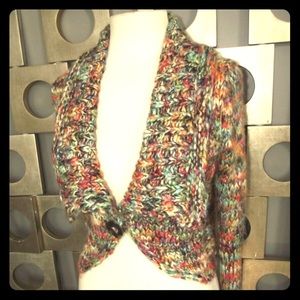 Free people sweater multi colored