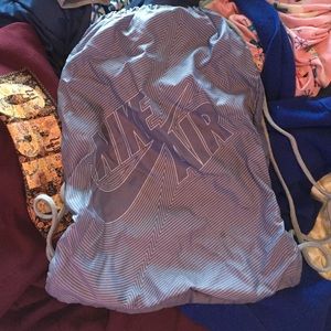 Nike air drawstring bag