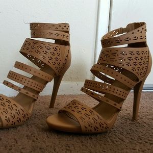 Natural colored heels