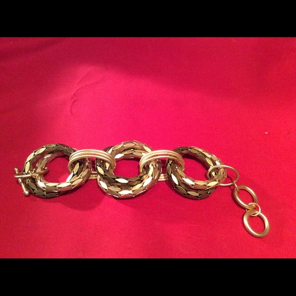 SALE Very nice Matt finished gold bracelet