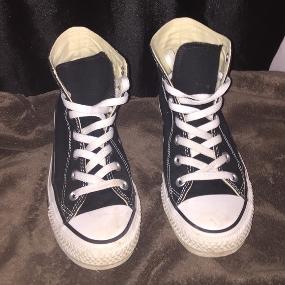 Black High Top Converse