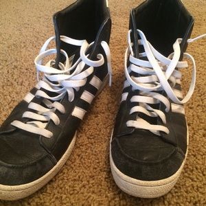 Mens Kareem Abdul jabbar Adidas High top kicks