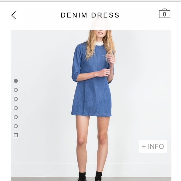 Denim dress