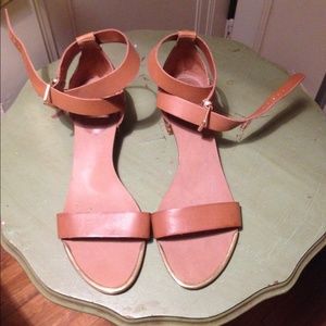 Dolce Vita Tan + Gold Sandals