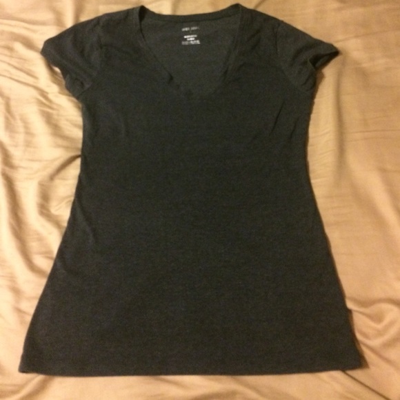 Charcoal V-Neck