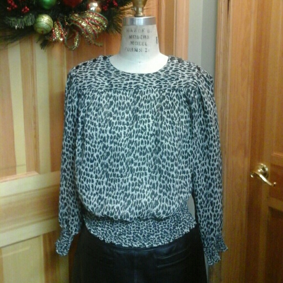 Leopard print blouse - Picture 1 of 4