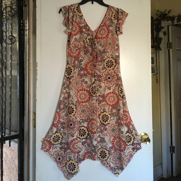 Floral print dress